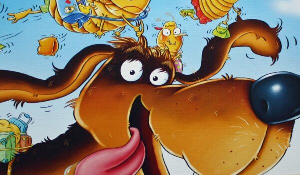 Floh am Po Kinderspiel von Zoch.