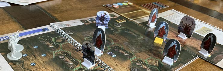 Am Ende des Weges wartet das erste Boss-Monster.