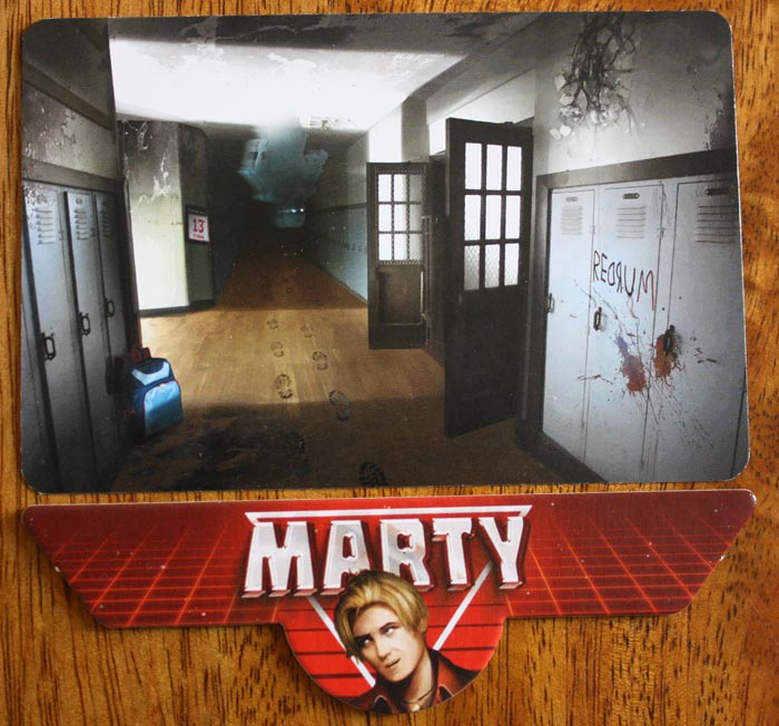 Martys Erzählung beginnt in der Schule.