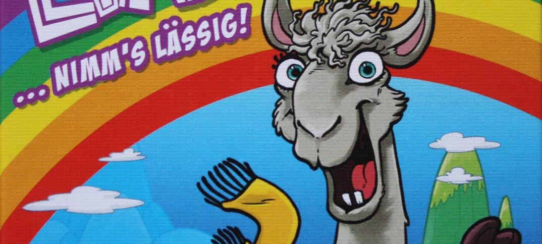 Kartenspiel L.A.M.A. von Reiner Knizia aus dem Hause Amigo.