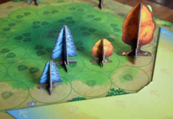 Die Spieler erhalten Lichtpunkte für ihre Bäume.
