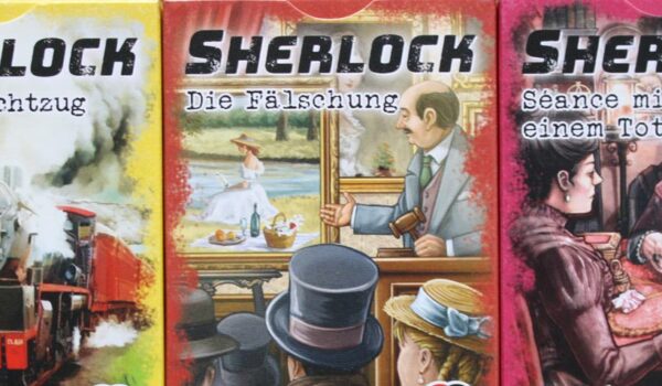 Sherlock Kartenspiel Serie 5 - Fälle 13-15 von Abacusspiele.