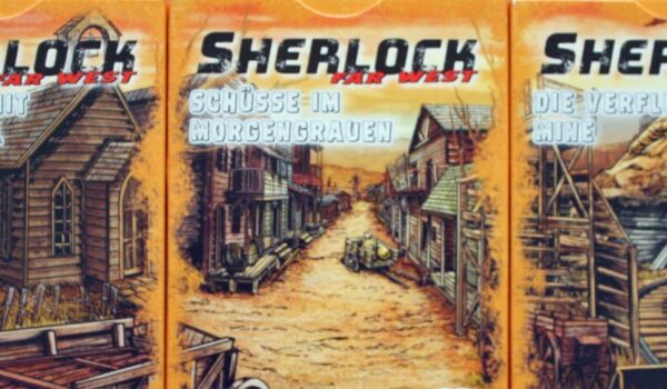 Sherlock Far West Serie von Abacusspiele.