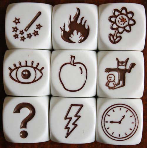 Story Cubes Symbole Bedeutung